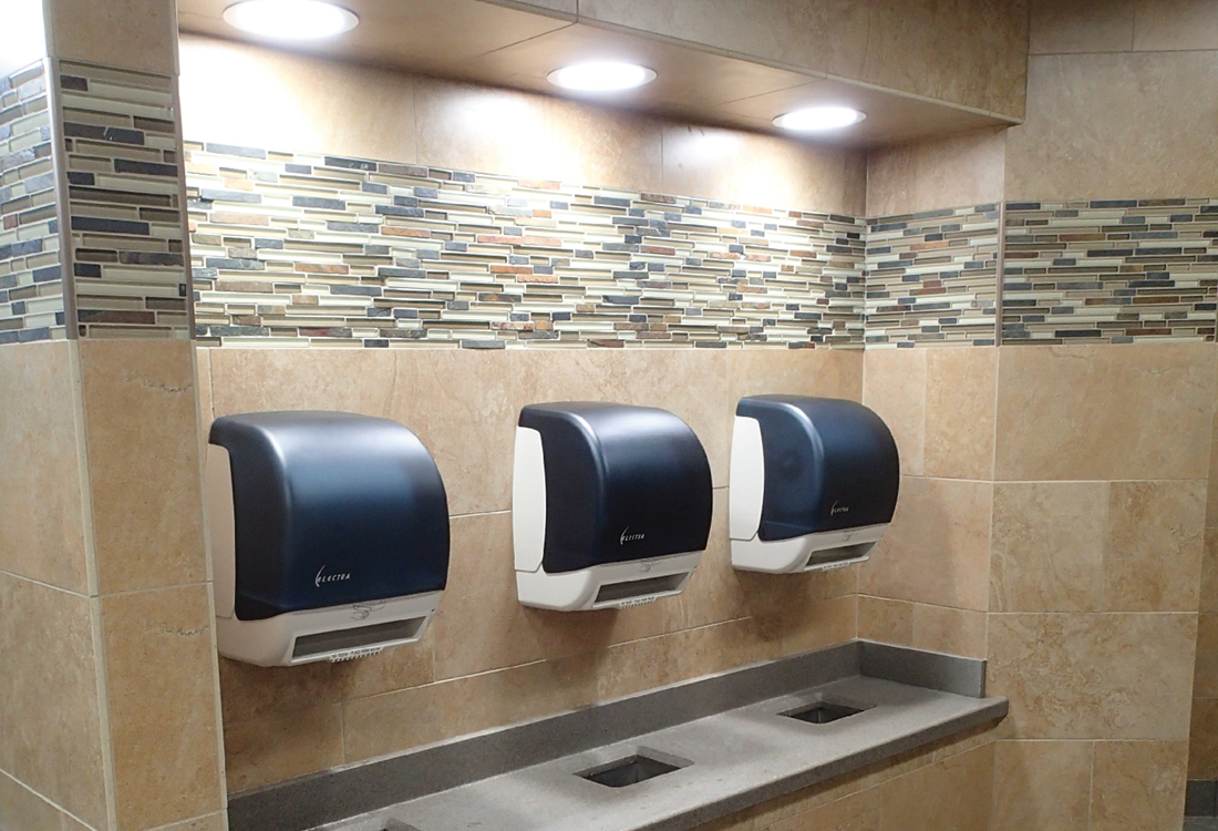 Facility Upgrades Pilot Flying J Public Restroom Pilot Flying J Hand Dryer